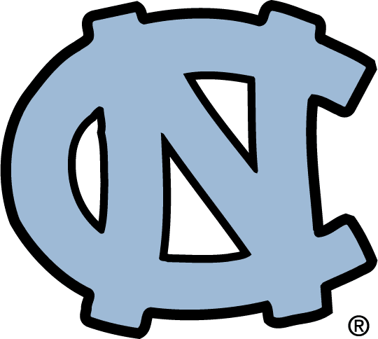 North Carolina Tar Heels 1968-1982 Secondary Logo diy DTF decal sticker